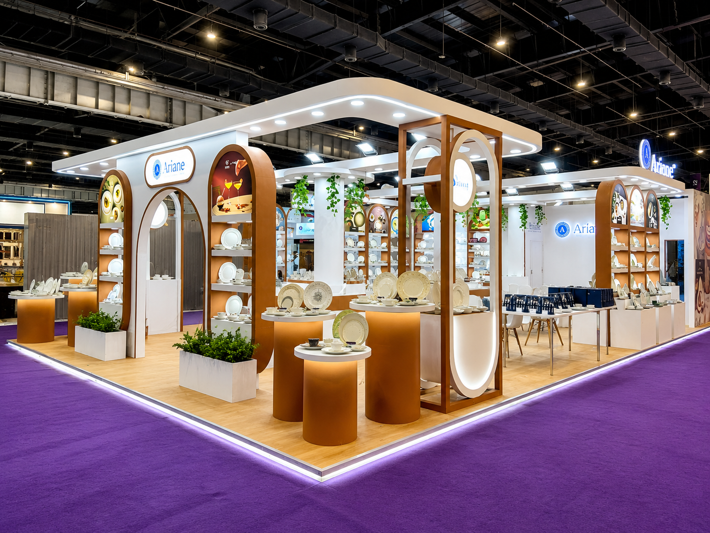 exhibition stall design in company